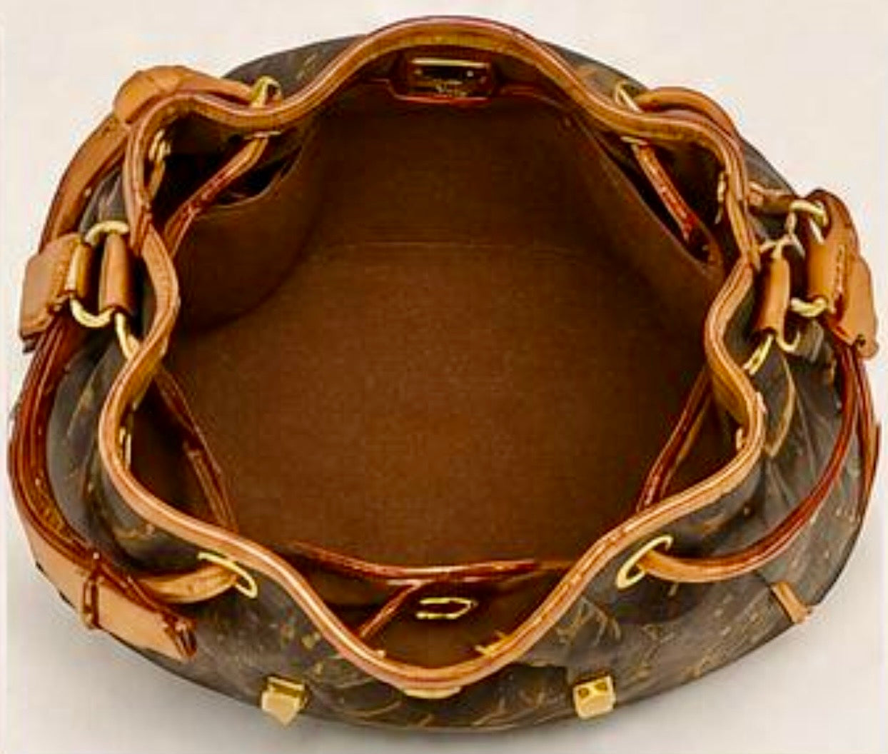 Authentic Louis Vuitton Monogram Drawstring Handbag - PRELOVED
