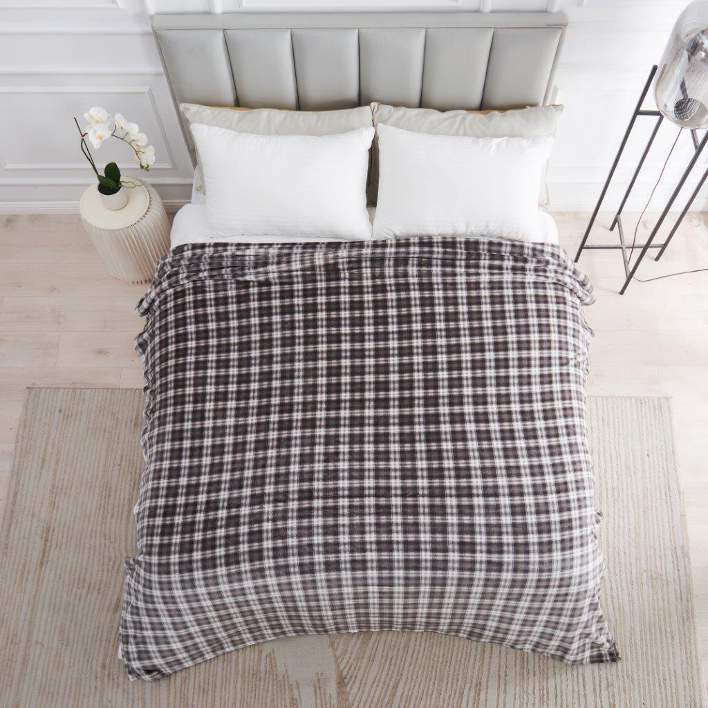 Hug and Snug Sherpa Fleece Blanket Size 200 * 240 CM