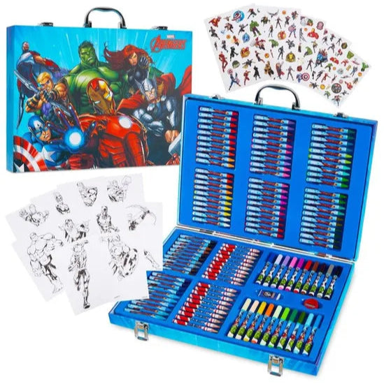 Marvel avengers Inspiration Case - Colouring Set for Kids