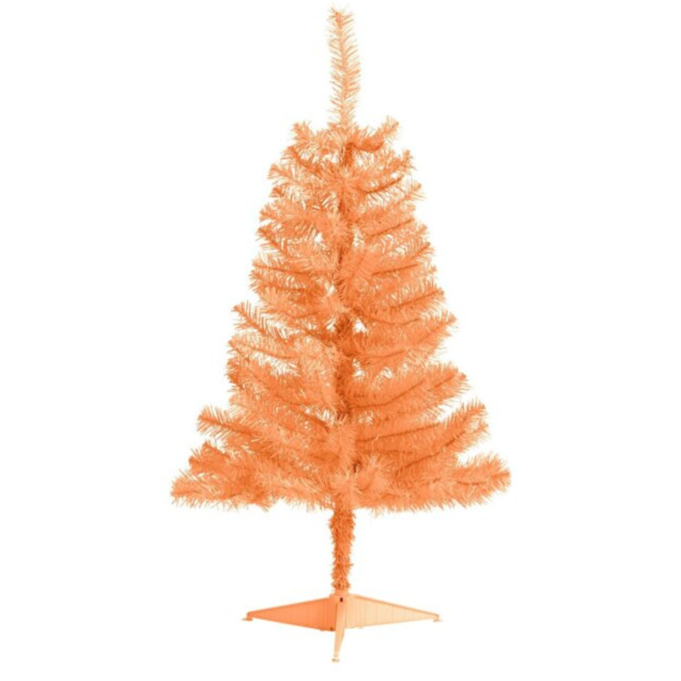 3ft Artificial Christmas Tree – Easy to Assemble in Red or Orange