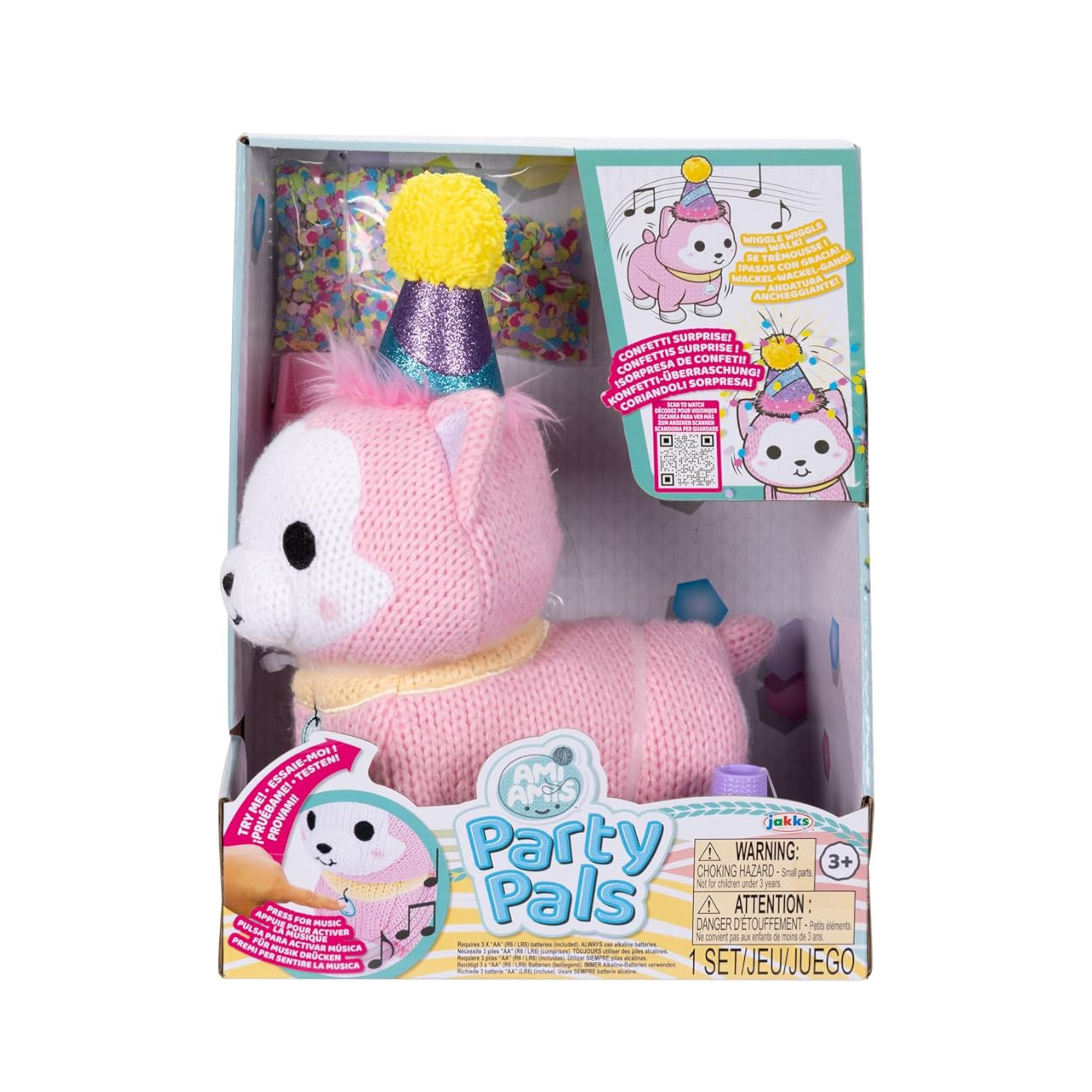 Party Pals Ami Amis – Cute Collectible Plush Toys for Children