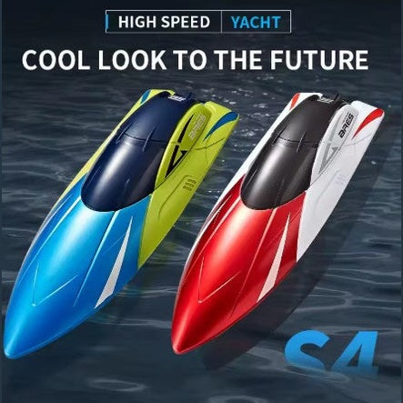 ARES Luckits 2.4 GHz High-Speed Waterproof RC Boat – with 2 Rechargeable Batteries