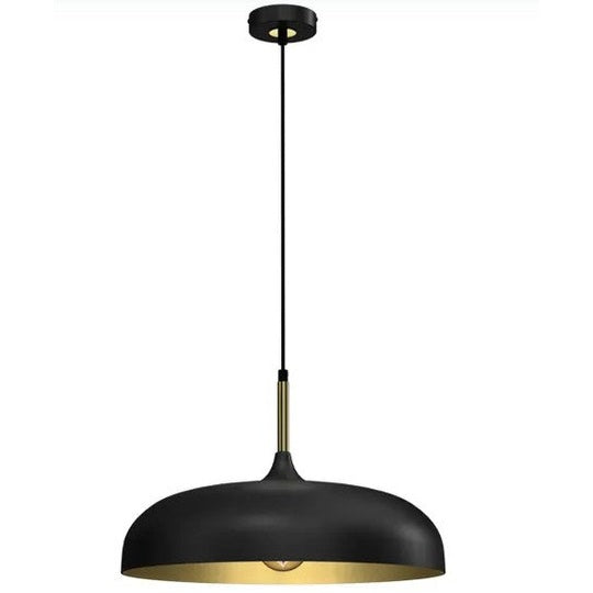 Enuotek Industrial Metal Pendant Lamp – E27 Ceiling Light Fixture (Bulb Not Included)