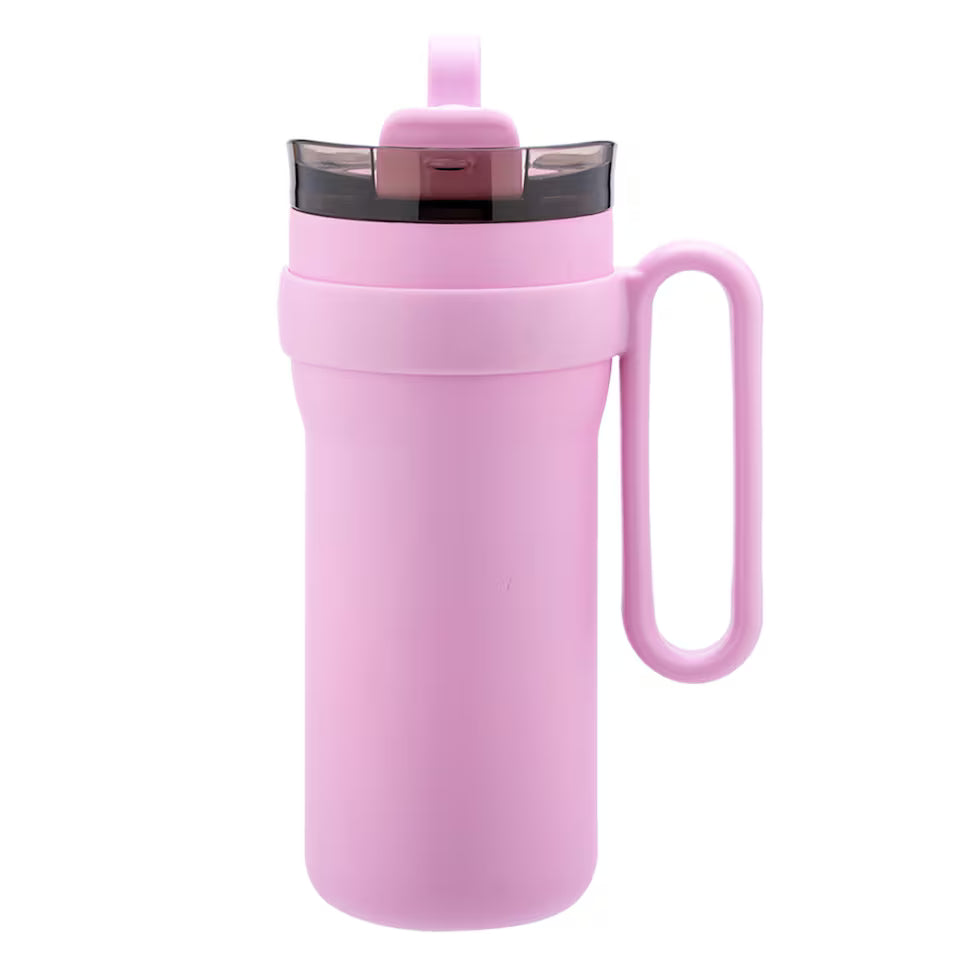 Navy Tumbler with Oval Handle 850Ml