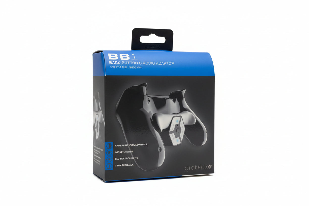 Gioteck BB1 Back Button and Audio Adaptor for PS4™ DualShock™ 4 Controller