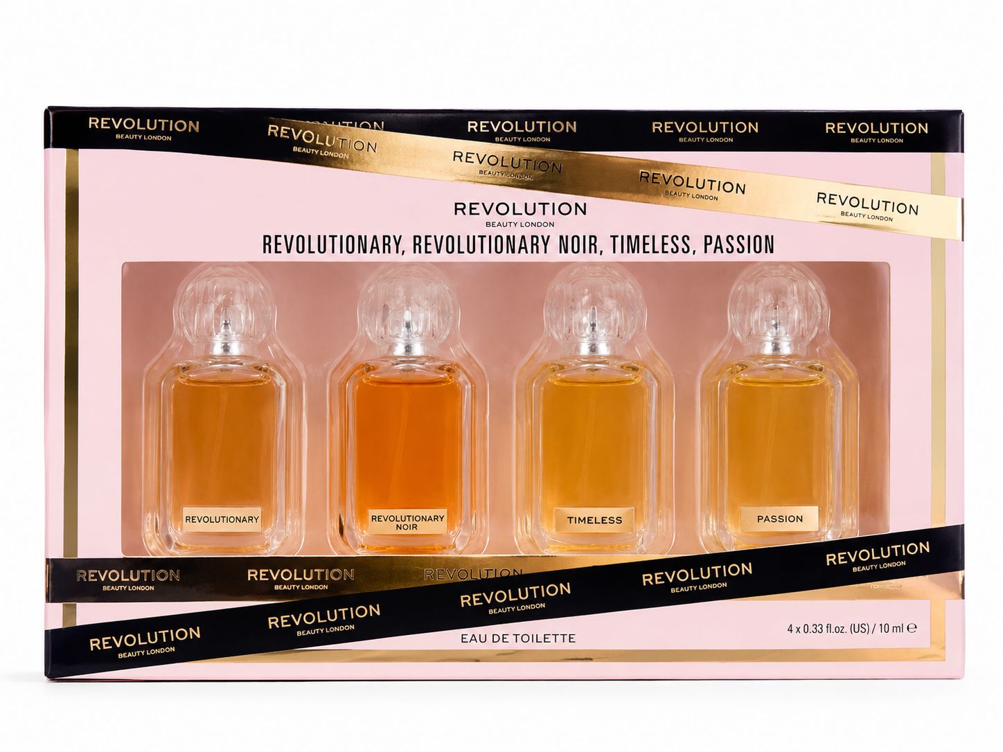 Revolution Beauty Gift Set Fragrance - 4 x 10ml EDT