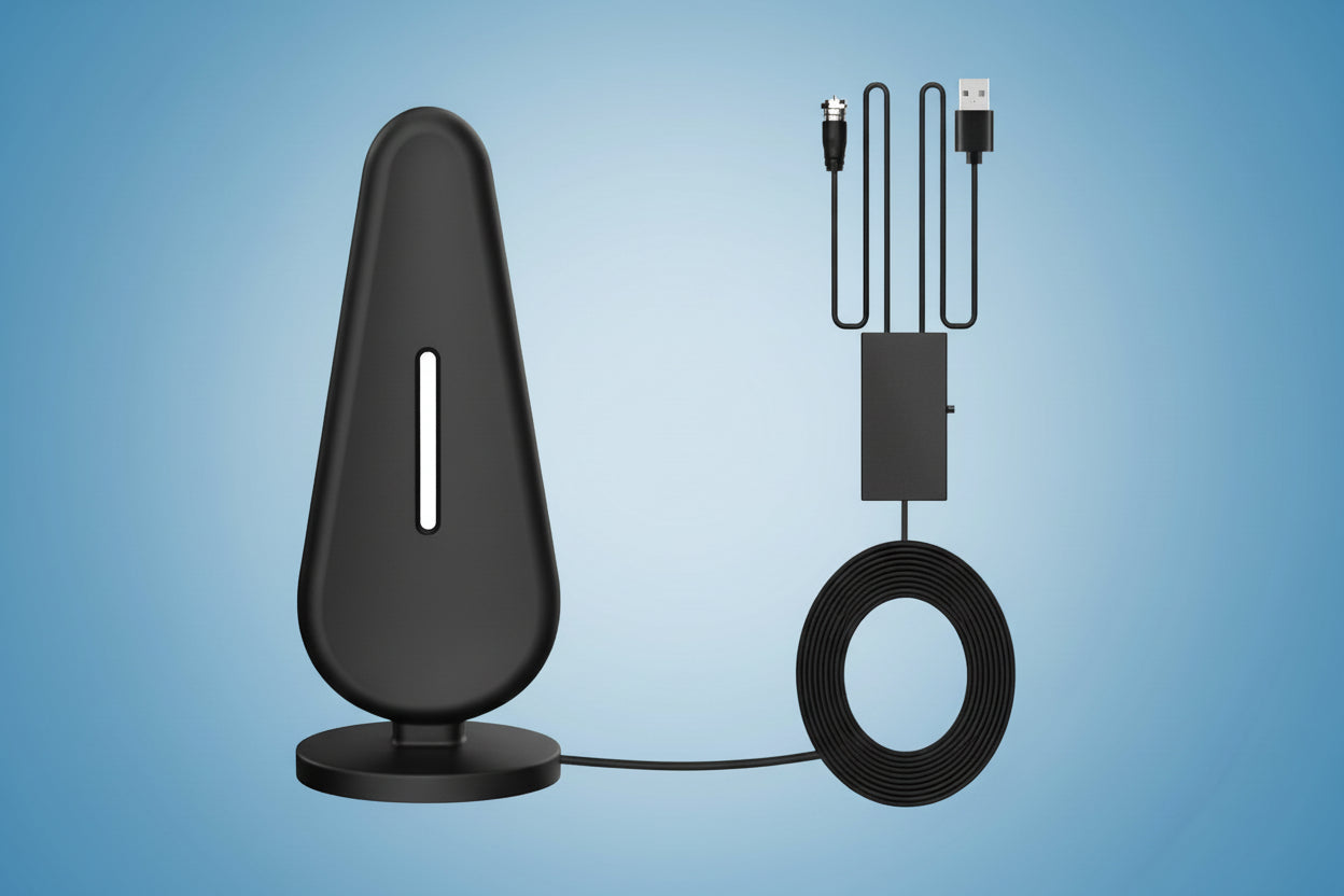 Digital TV Antenna – High Gain Magnetic Base (Indoor)