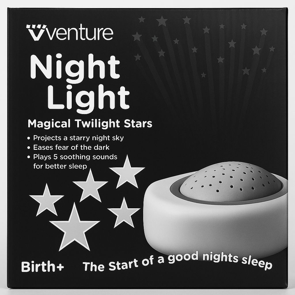 Venture Night Light – Magical Twilight Stars