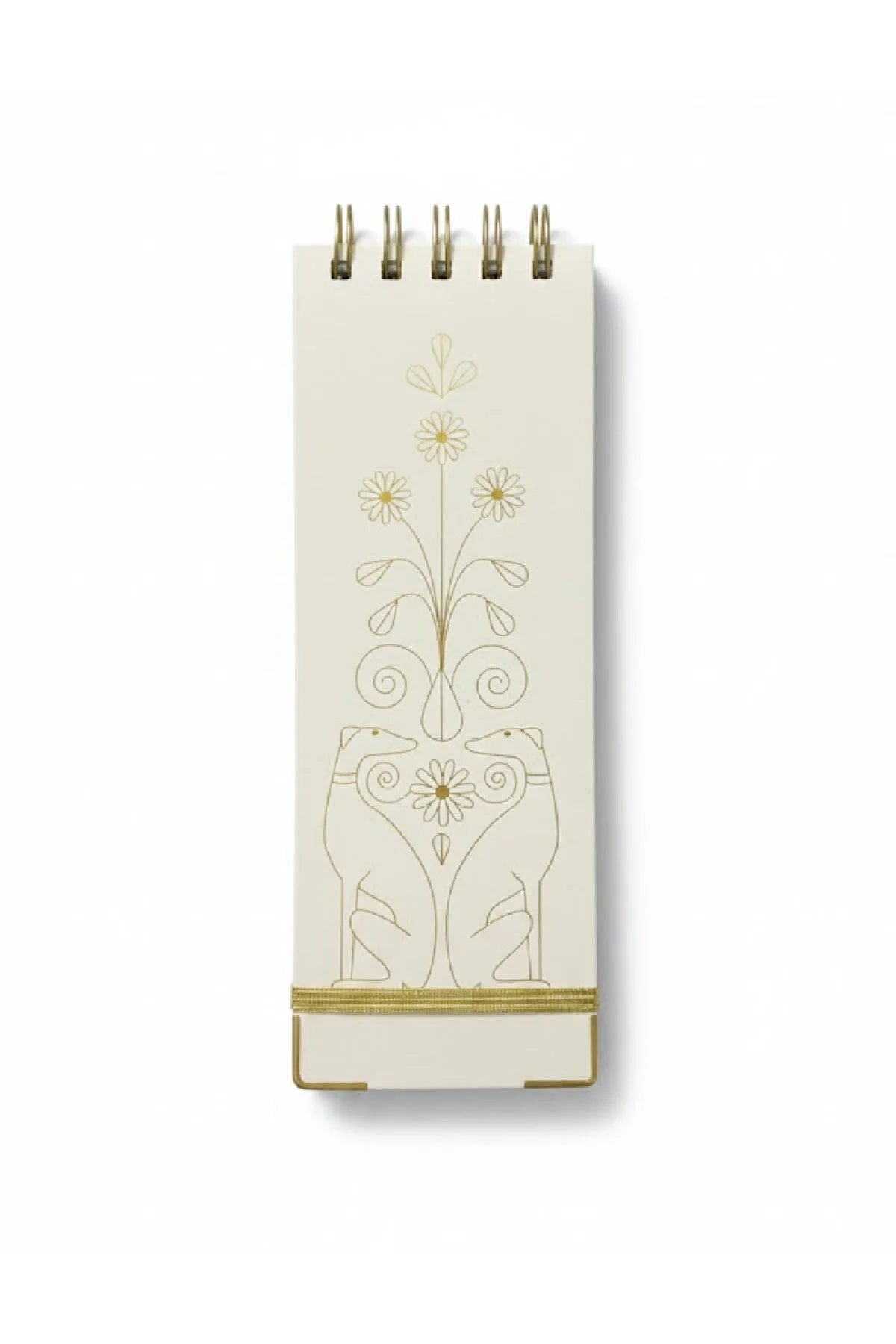 Artistic Dog Motif Notepad