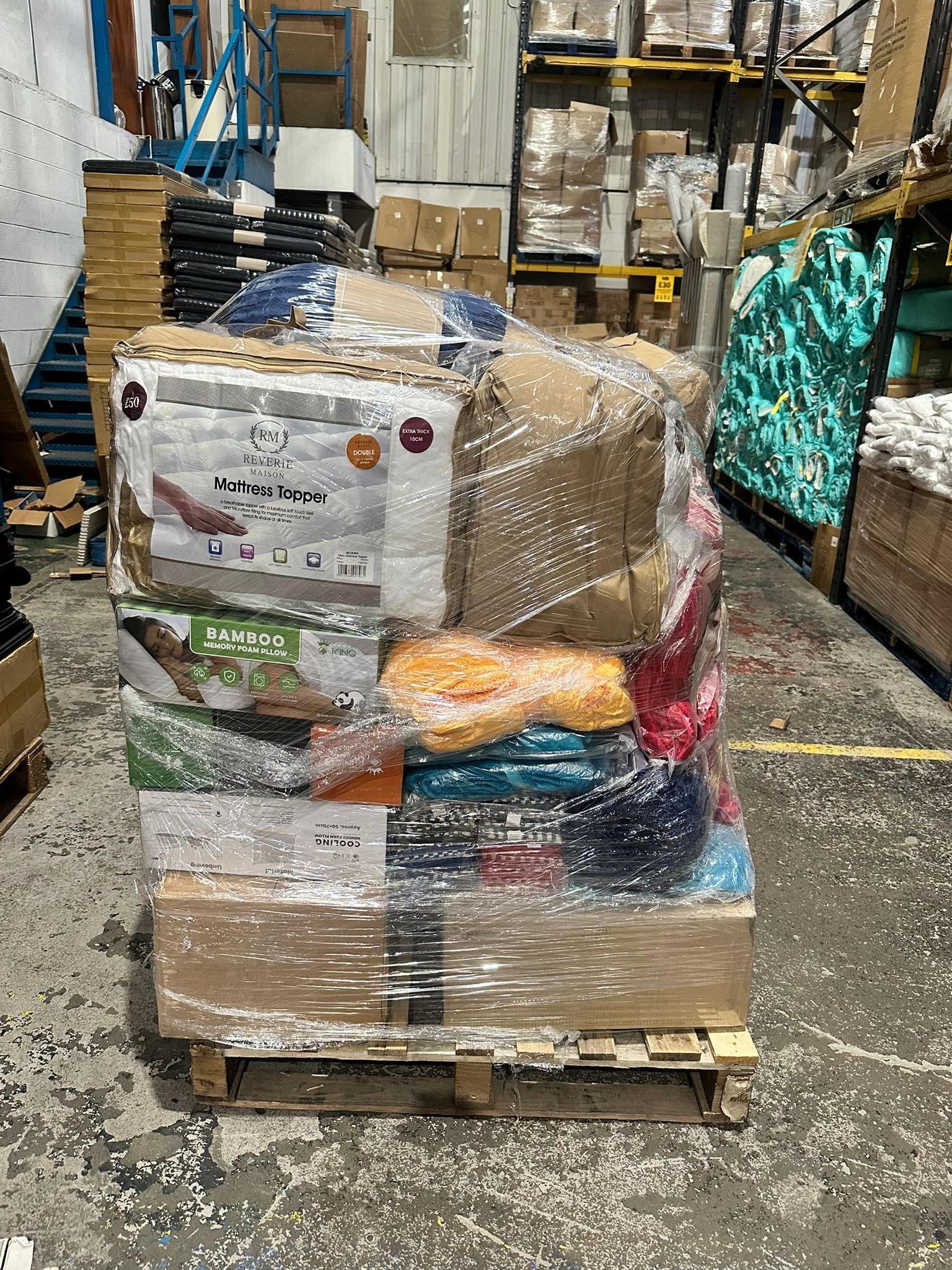 Mixed General Merchandise Pallet – Electronics, Toys, Homeware & More (Bulk Job Lot Deal)
