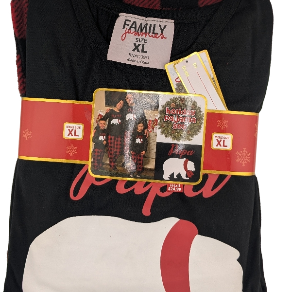 Holiday Family Pajama Set – “Papa” Matching Christmas Pyjamas