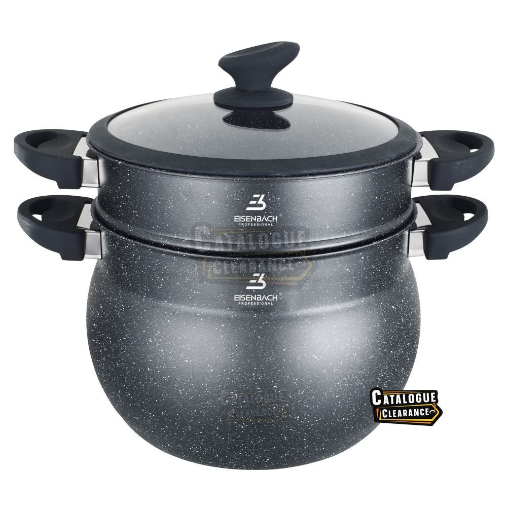 COUSCOUS 3-Piece Cushion Pot 11 L Steamer Steamer Induction Manty Cooker