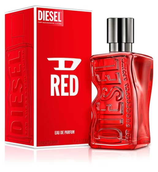 Diesel D RED Eau de Toilette – Bold Fresh Men’s Fragrance 50ml