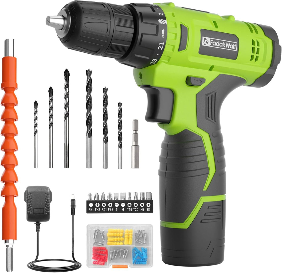 20V Cordless Drill Driver – Li-Ion Battery Power Drill Description