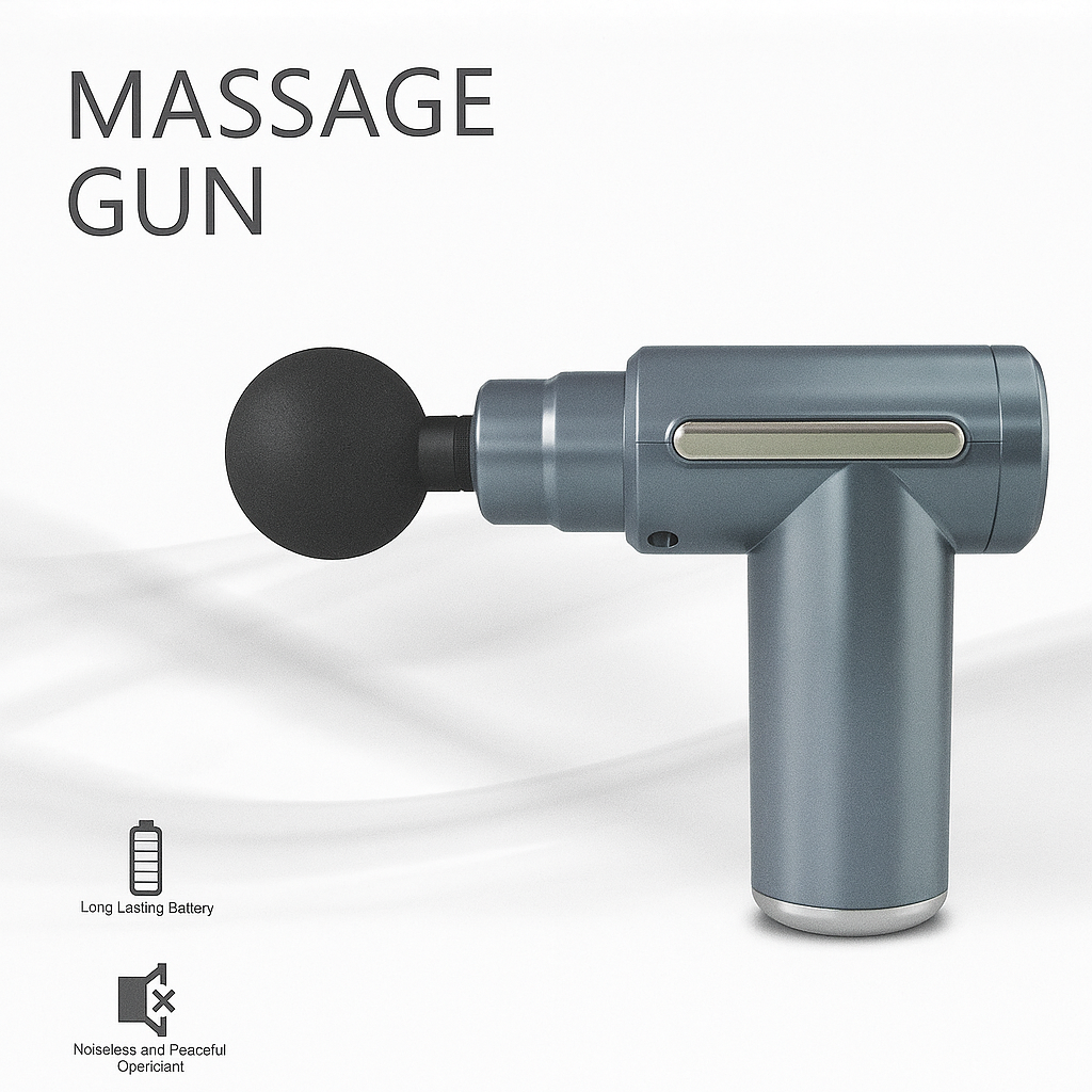 Deep Tissue Massage Gun – Percussion Muscle Massager for Relaxation & Vibration Therapy