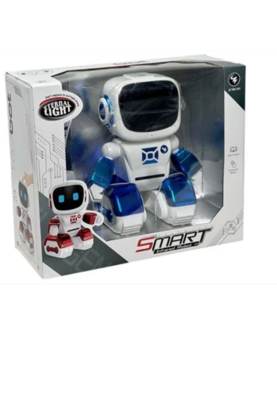 Smart Dancing Robot Toy – Interactive RC Robot with Lights, Music & Voice Control