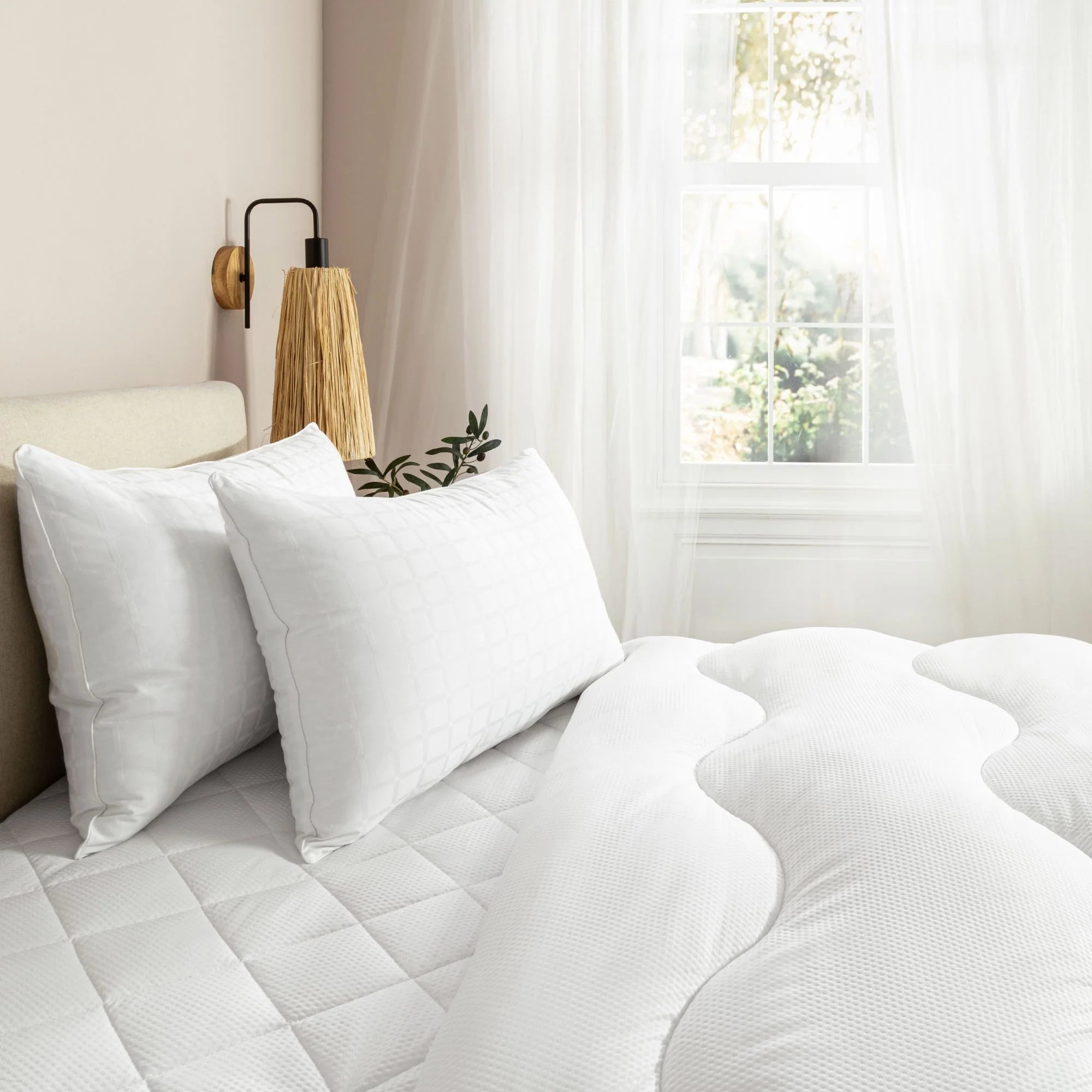 Cooling Dreams Memory Foam Pillow Pair – Cooling Support (45x70cm)