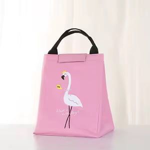 Flamingo Reusable Insulated Lunch Tote Bag for Office Work School Picnic