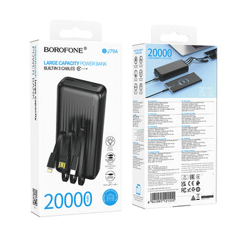 Boronfone 20,000 mAh Power Portable Charger – Fast Charging Power Bank