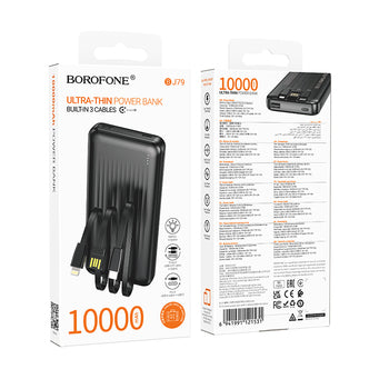 Boronfone 10,000 mAh Power Portable Charger – Fast Charging Power Bank