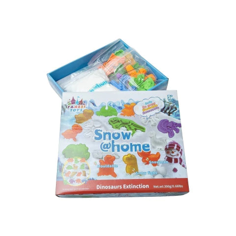 Snow @ Home Play Set – Indoor Mouldable Snow Kit with Fun Moulds (3+ Years)
