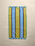 High Street Pure Cotton Striped Reversible Towel 100x150 CM– Soft 550 GSM Quick Dry Bathroom Towel