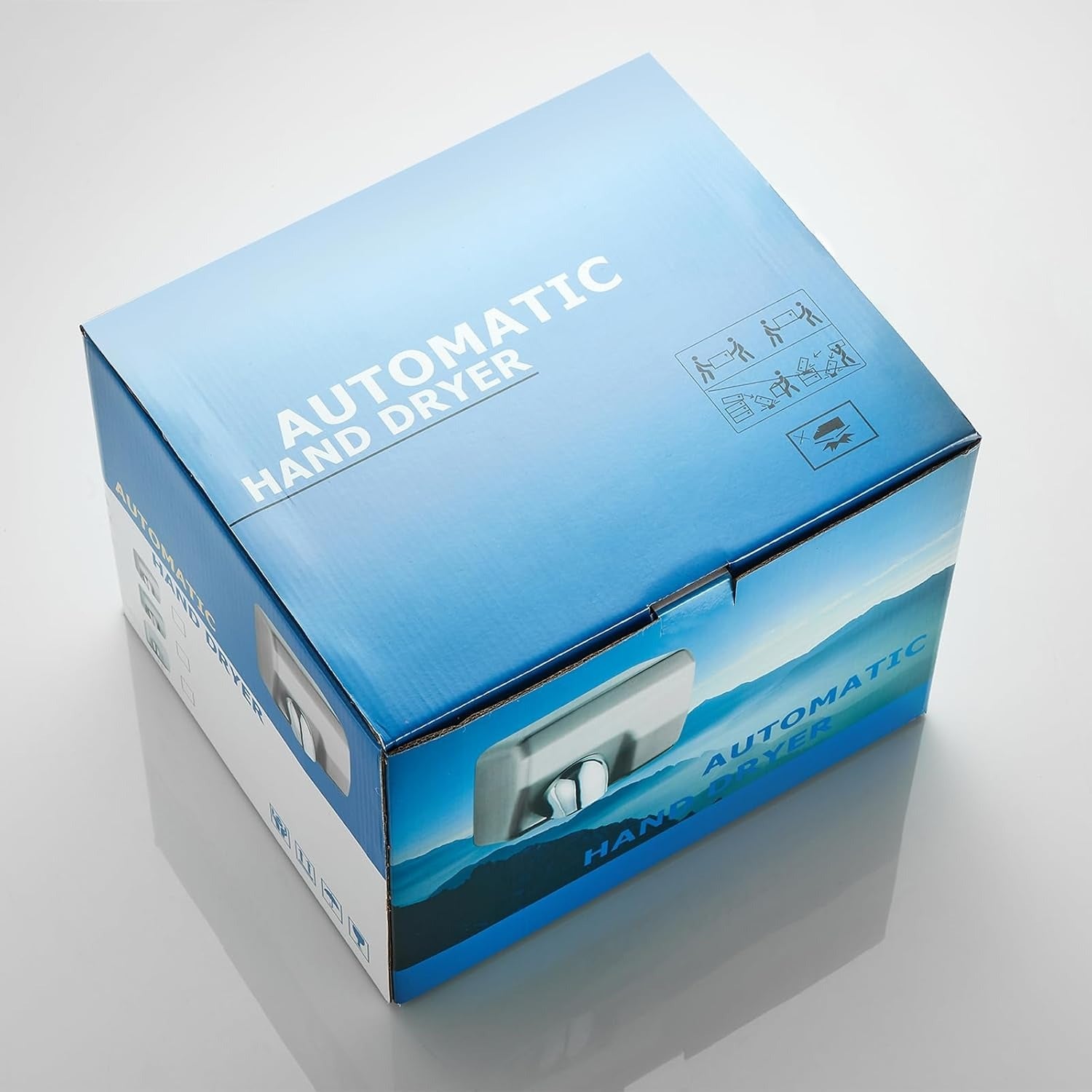 Automatic Stainless Steel Electric Hand Dryer – Commercial Wall Mounted Fast Drying Hand Dryer