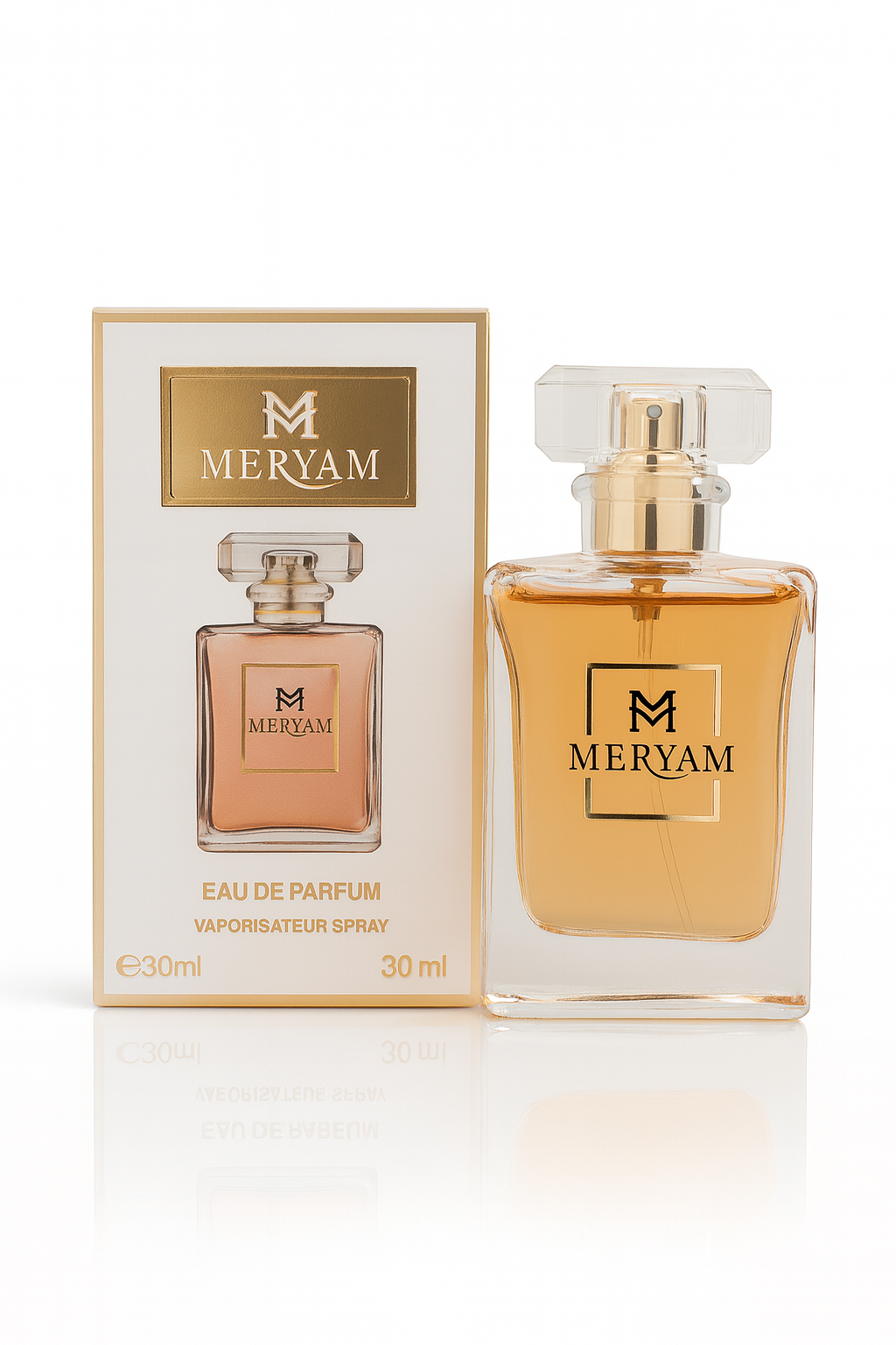 MERYAM Eau de Parfum – Elegant Glass Bottle Fragrance (30ml)