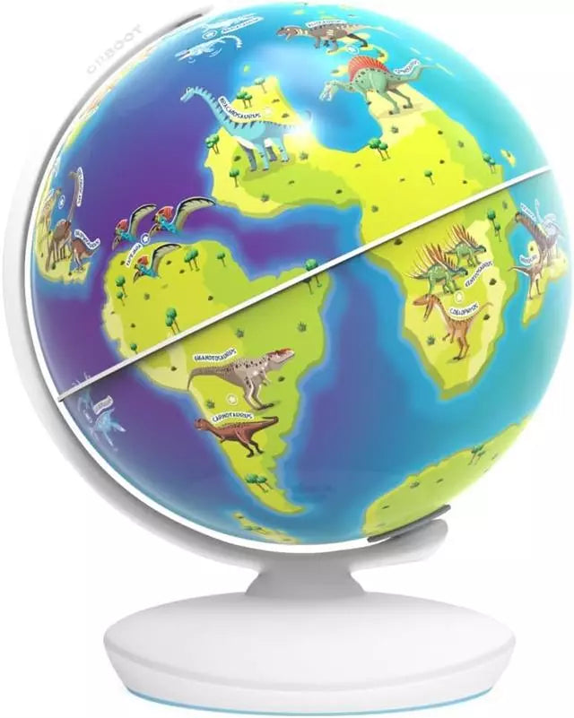 Orboot World of Dinos – Interactive Dinosaur Globe Toy with App