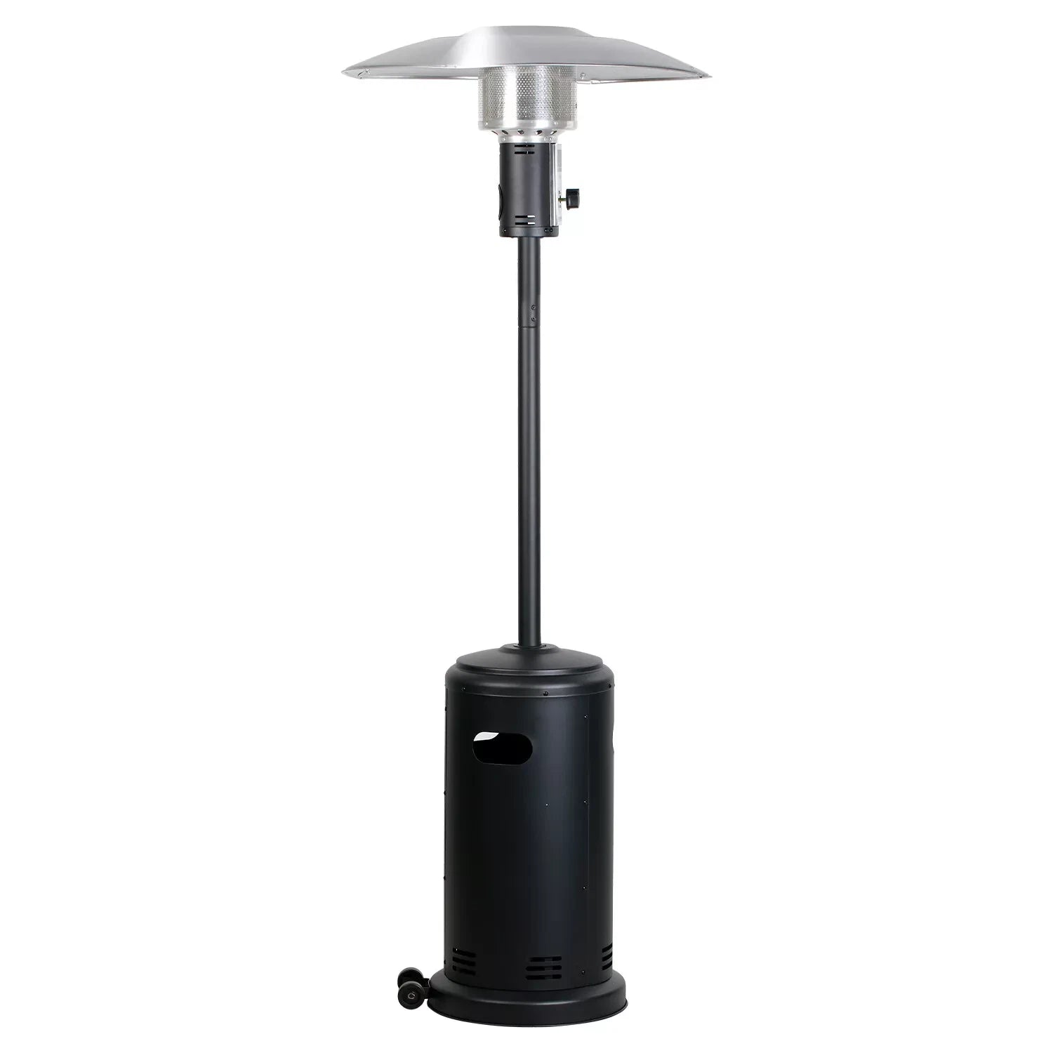 BIG HORN OUTDOORS 8.8kW Propane Patio Heater – Freestanding Gas Heater with Wheels