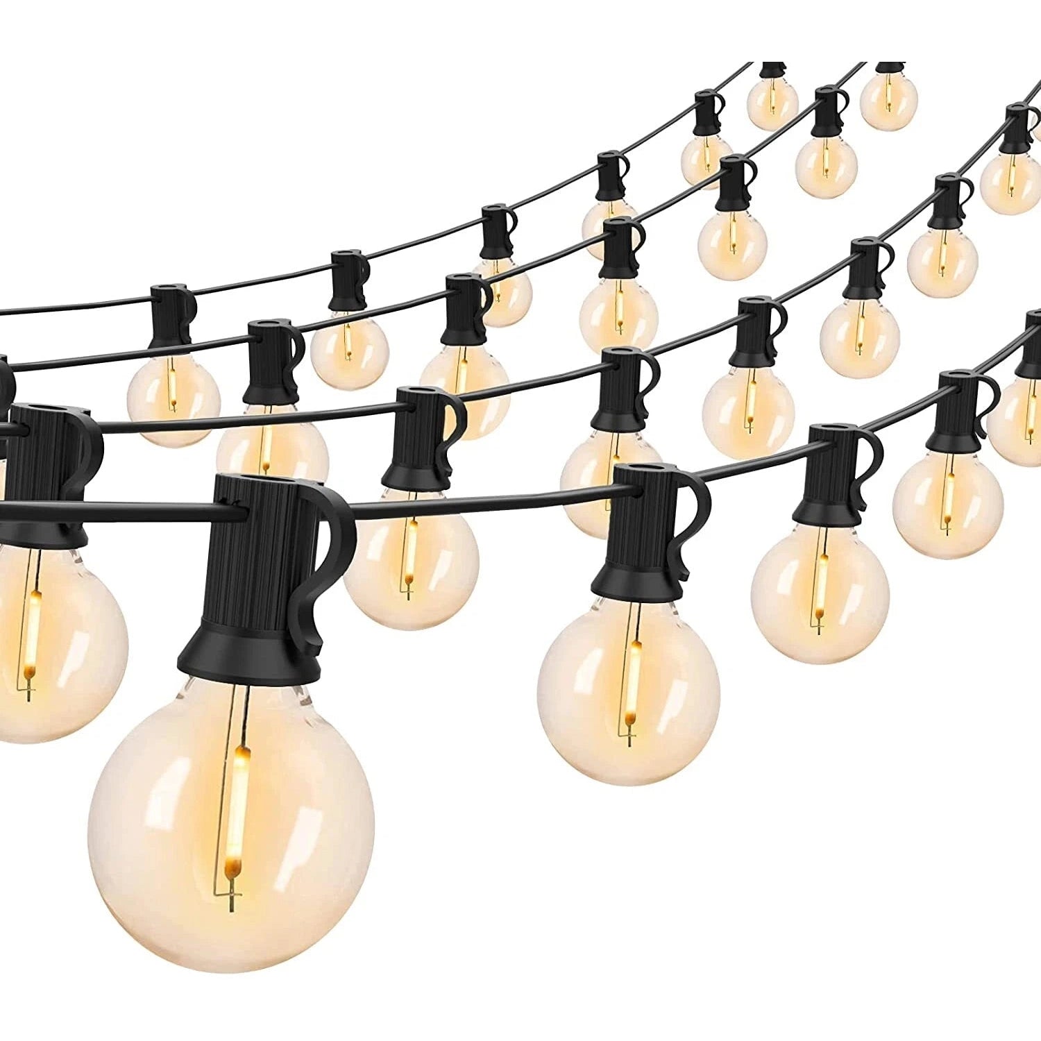 G40 Warm White LED String Lights – Perfect Outdoor & Indoor Decoration