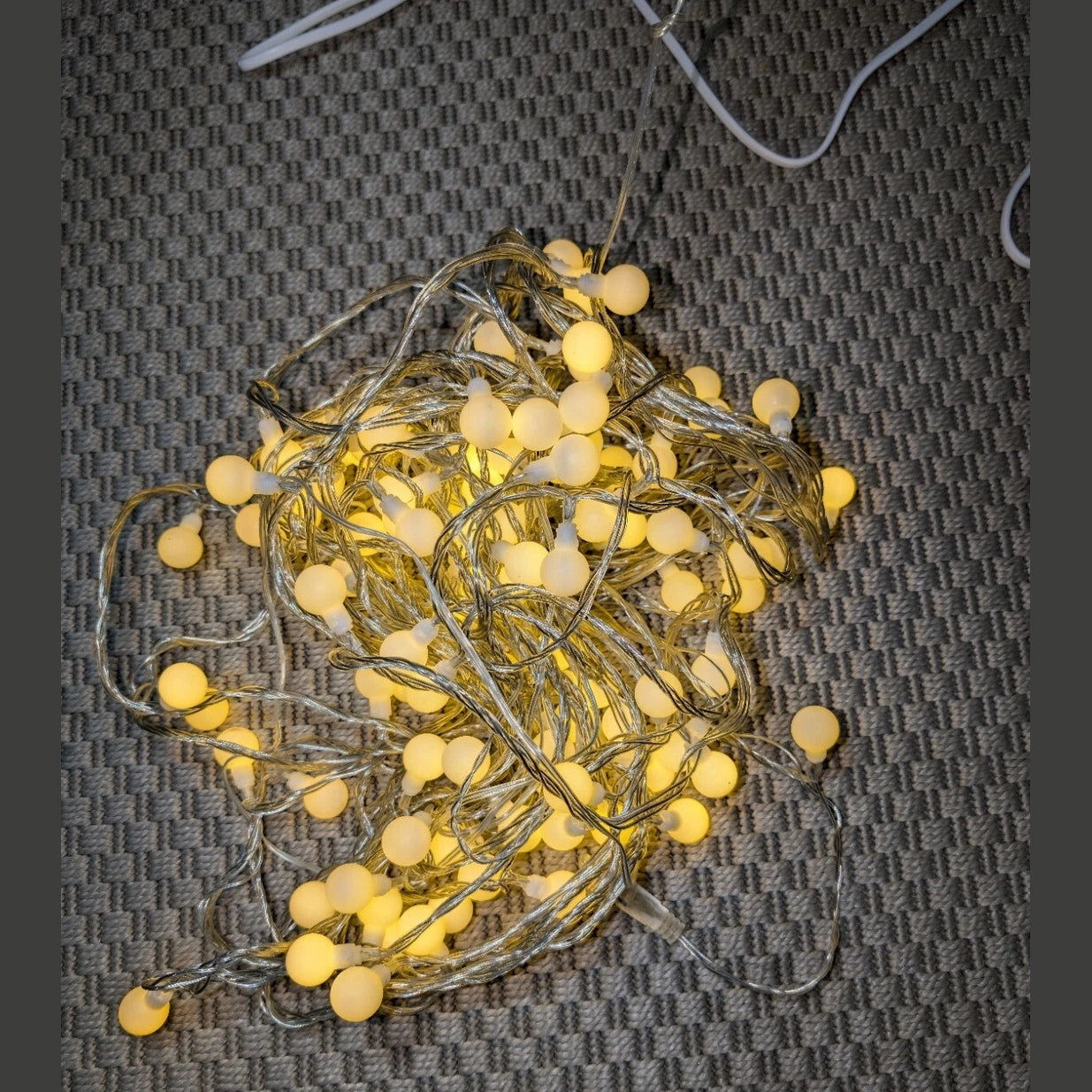 Ball-Shaped Low Voltage String Lights with Remote Control