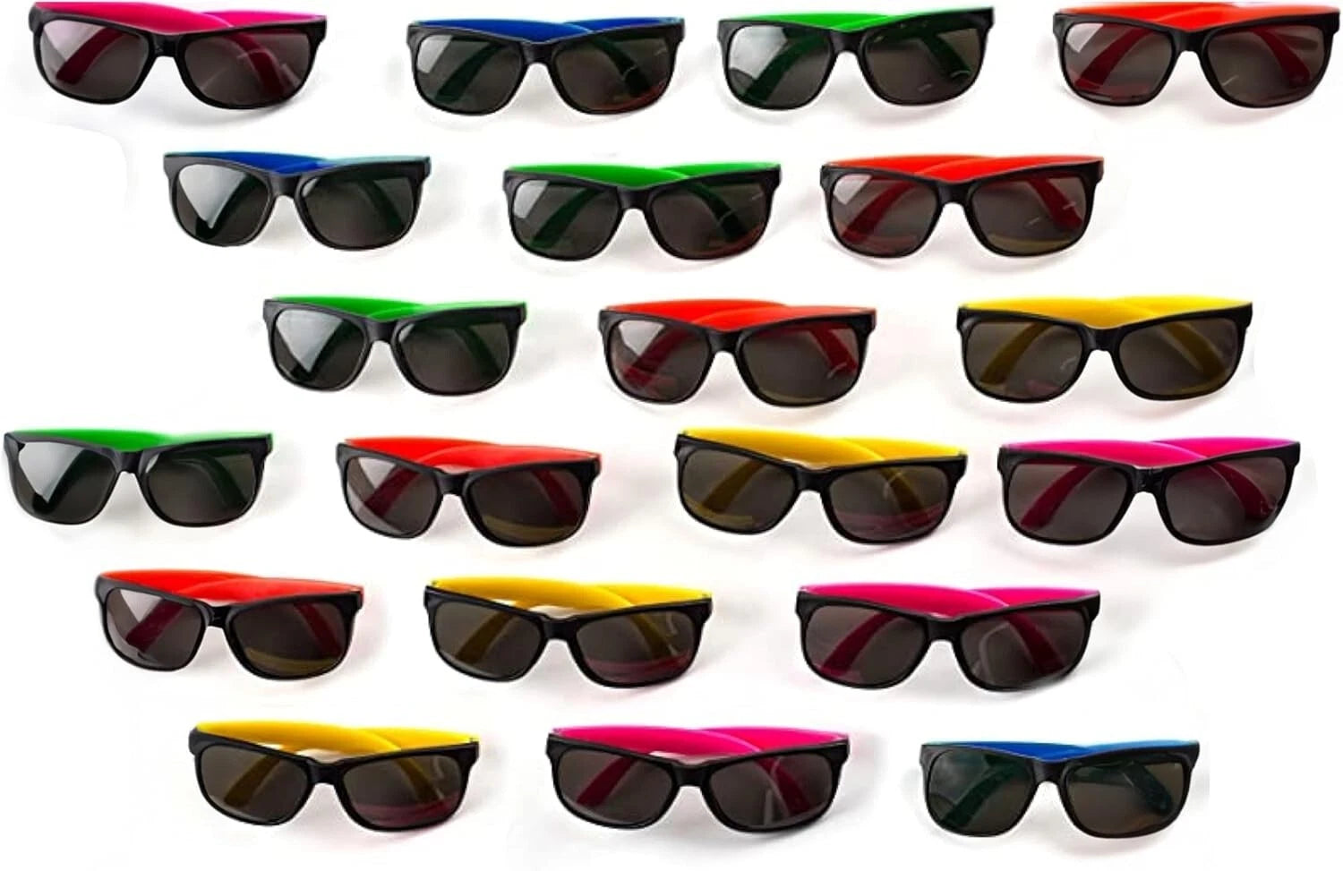 Bulk Deal: Neon Kids Sunglasses with UV Protection – 300 Pieces per Carton for £150 (30 per Box, Assorted Colours)