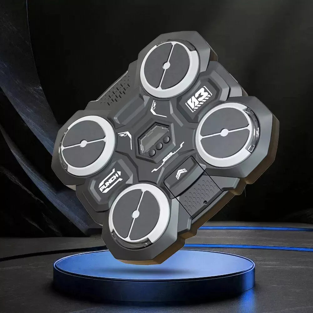 Accueilport Boxing Machine – Wall-Mounted Reflex Training Pad with Lights & Sound (2-Pack)