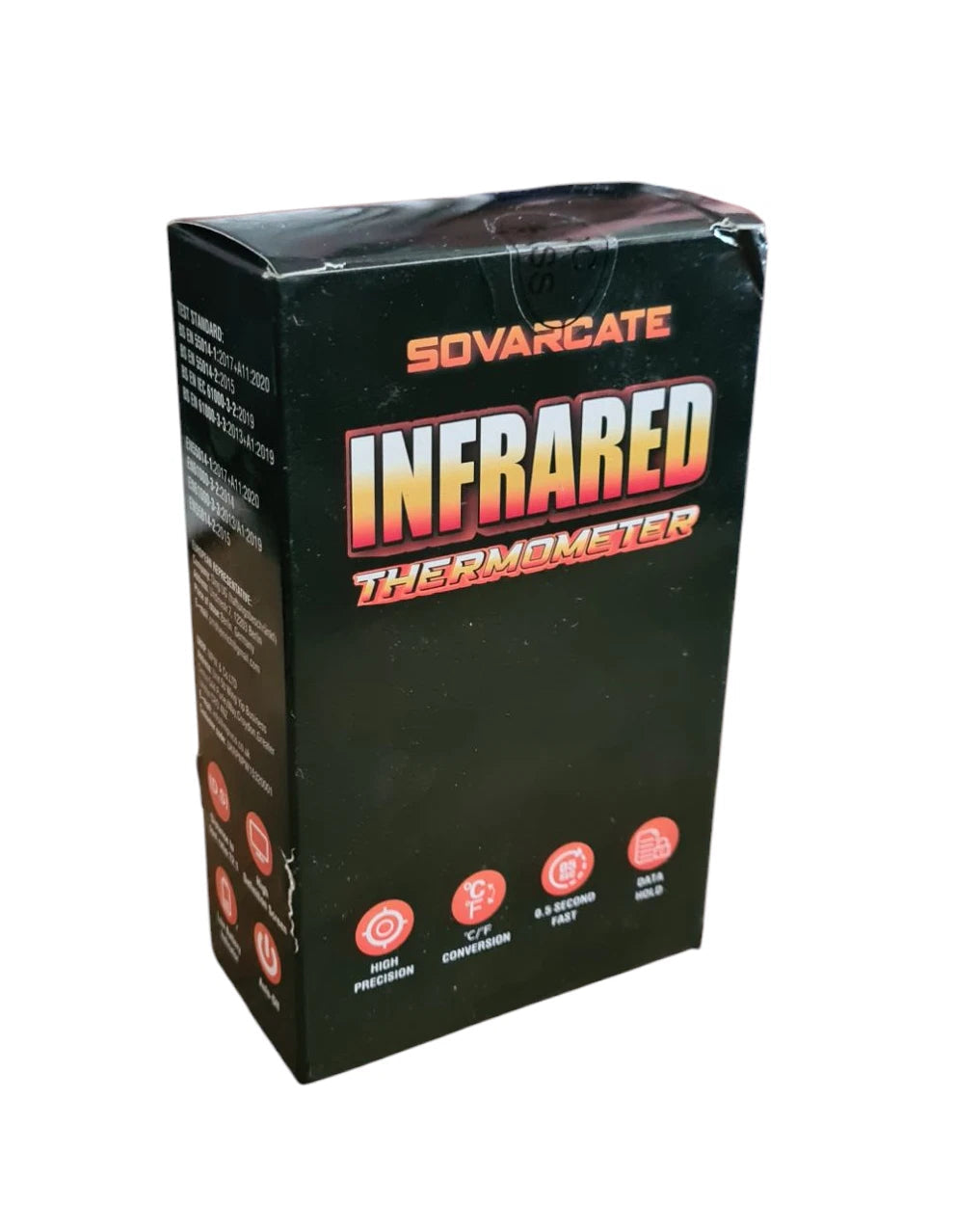 SOVERCATE Infrared Thermometer Digital Temperature Gun High Low Range