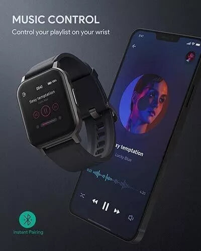 AUKEY LS02 Smartwatch – Smart Fitness, Clear Style