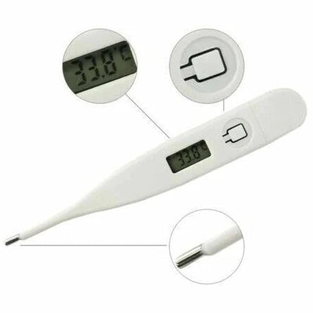 Digital Thermometer with Beeper – 3-in-1 Oral, Underarm & Rectal Use