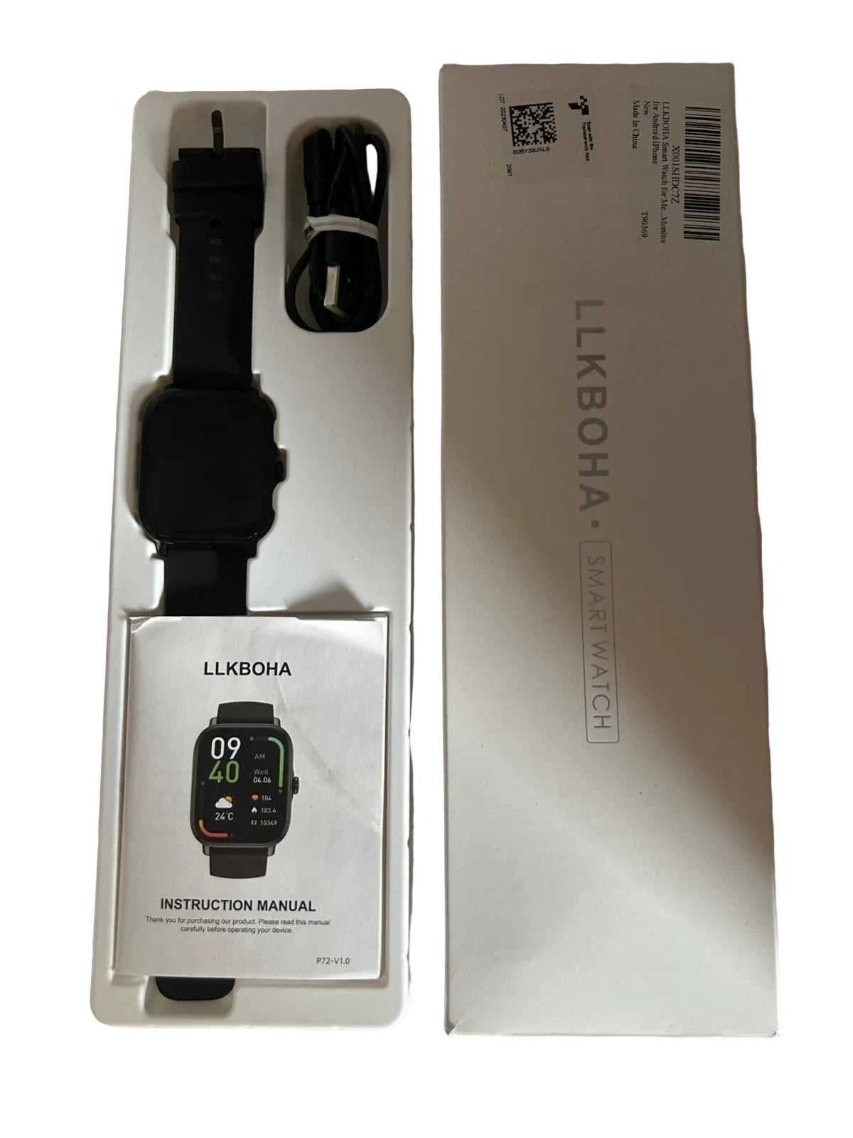 LLKBOHA Y3 Smart Watch – Fitness & Activity Tracker