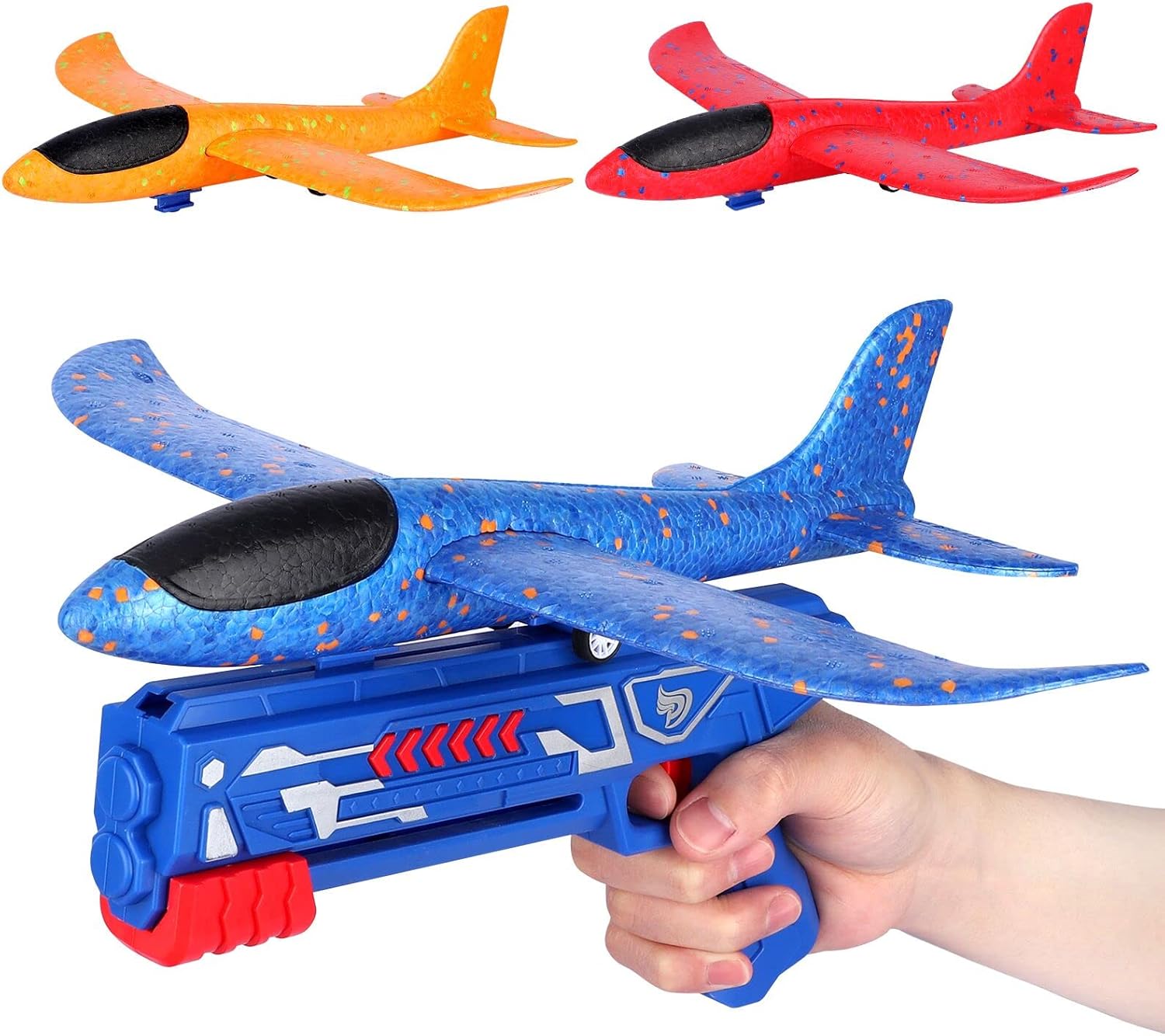 Catapult Glider Gun Foam Plane Launcher Toy (3+ Years)