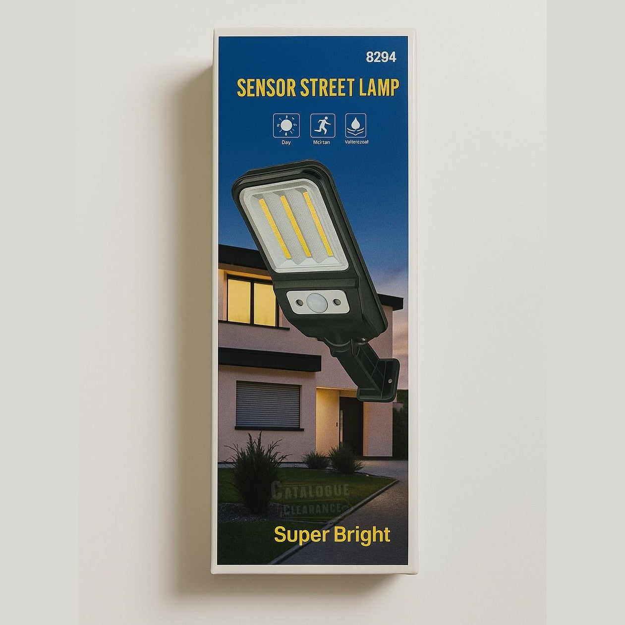 Sensor Street Lamp 8294 – Super Bright Outdoor LED with Motion Detection