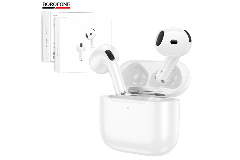 Borofone BW94 TWS True Wireless Bluetooth Earbuds – Stereo Headphones with Microphone, Ideal for Sports & Everyday Use