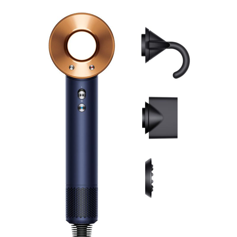 High-Speed Professional Hair Dryer with 5 Styling Attachments – Fast Drying & Frizz Control