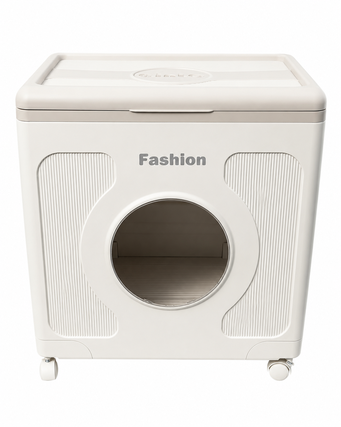 Foldable Rolling Storage Box with Lid & Wheels – Large Capacity Organiser