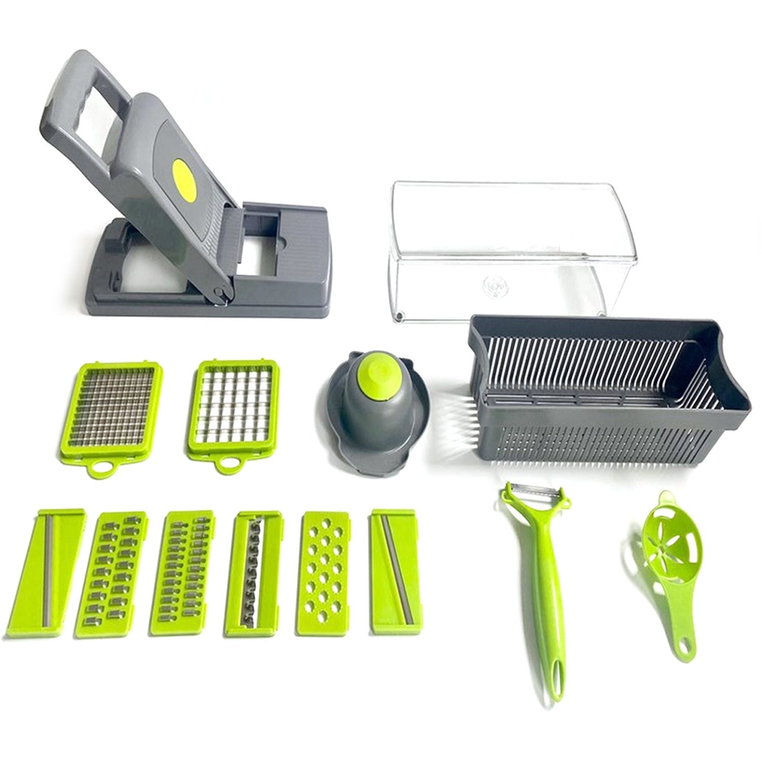 14 Piece Salad Prep Vegetable Cutter and Slicer Set