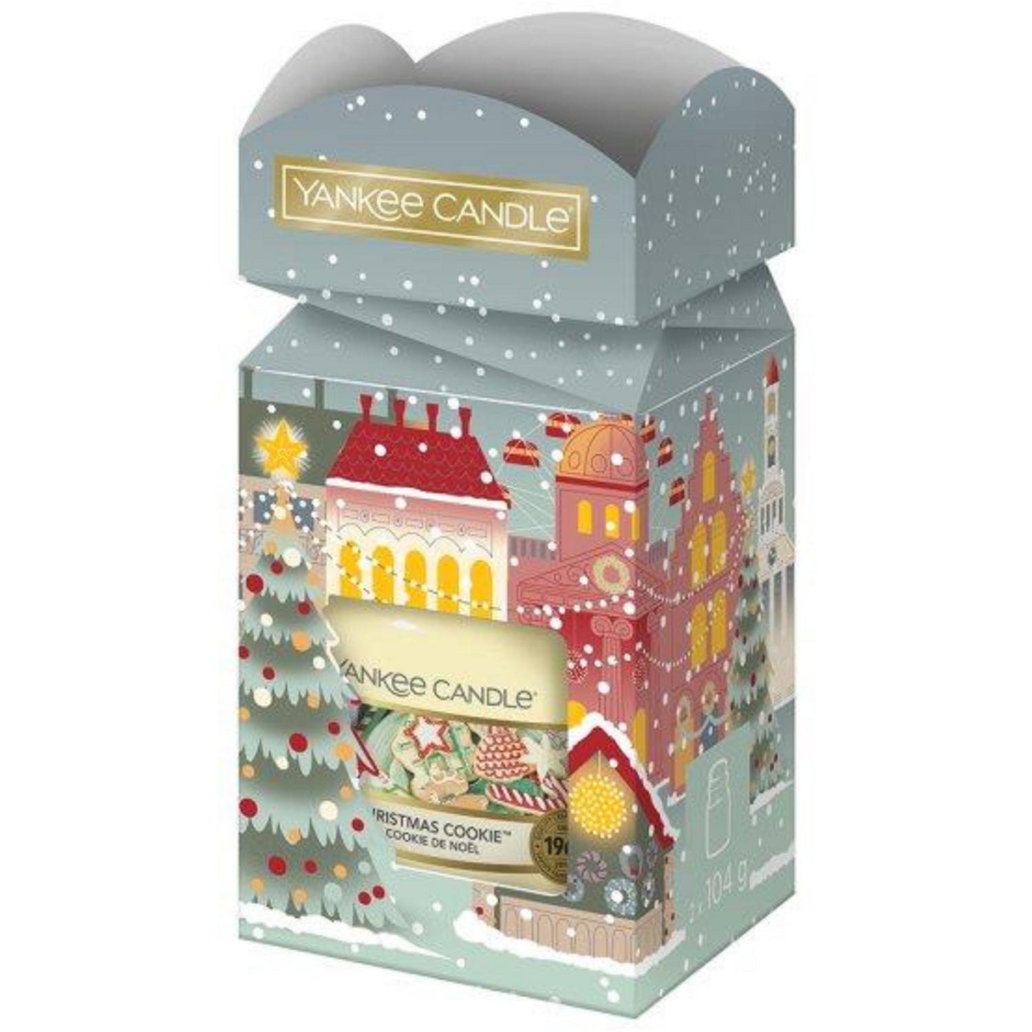 Yankee Candle Christmas Cookie Small Jar Gift – Festive Box (104g)