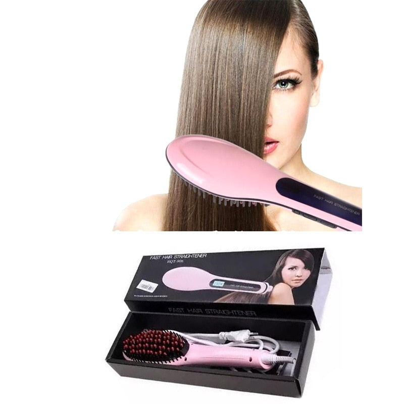 Fast Hair HQT906 Straightener hair brush