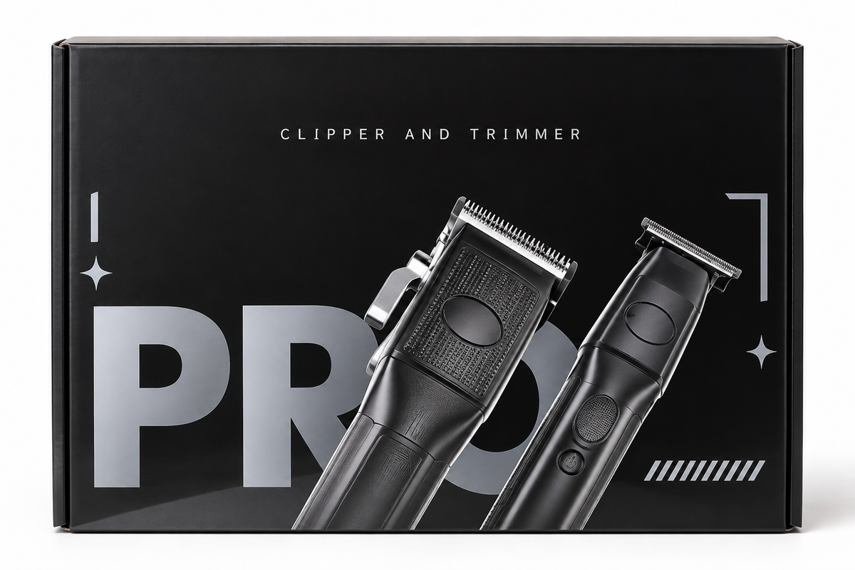 Professional Hair Clipper & Trimmer Set – Men’s Grooming Kit