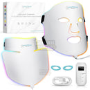 Nourished Body&skin LED Face & Neck Mask - 7 Colours for Anti-Aging & Rejuvenation