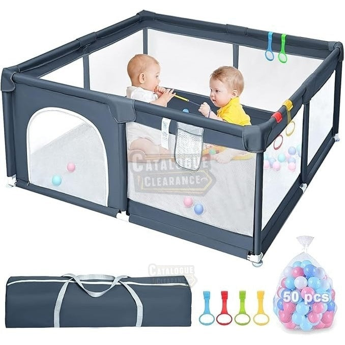 Breathable Anti-Collision Baby Playpen