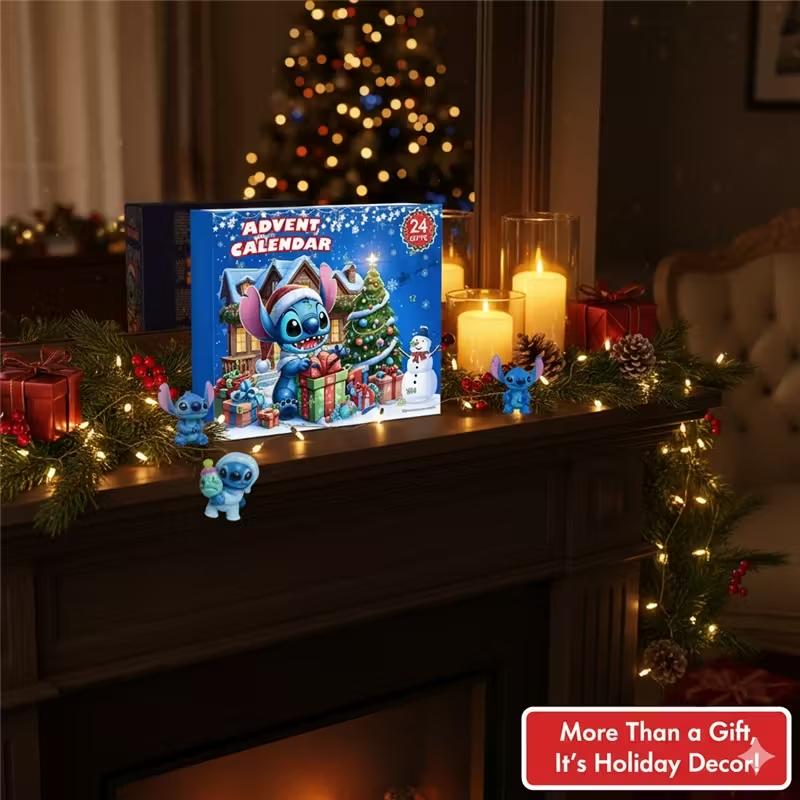 Stitch Advent Calendar – 24 Surprise Gifts Christmas Countdown
